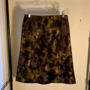 Chic Animal Pattern Skirt